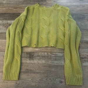 Pacsun small cropped sweater